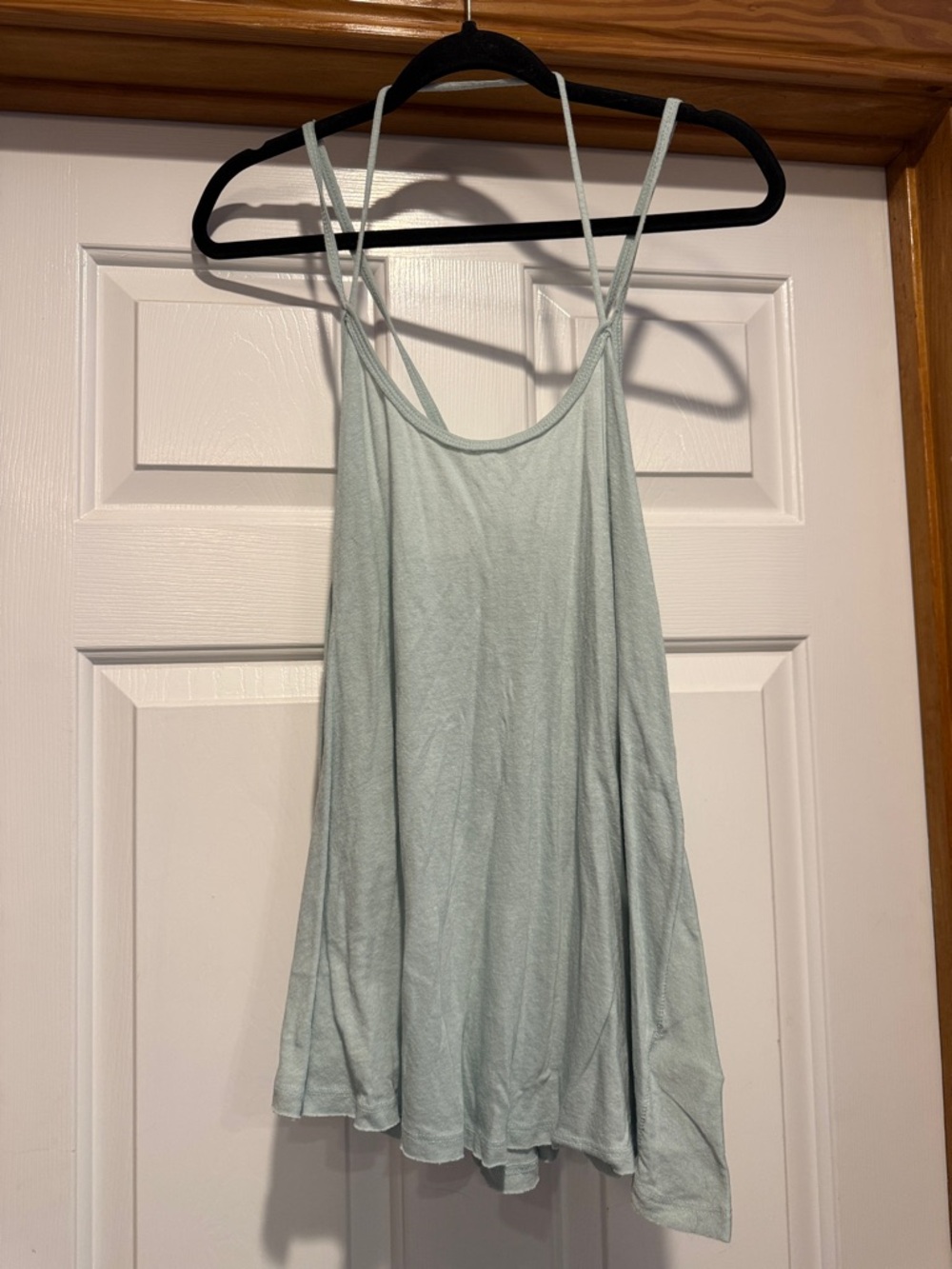We The Free Light Sage Green Double-Strap Swing Cami